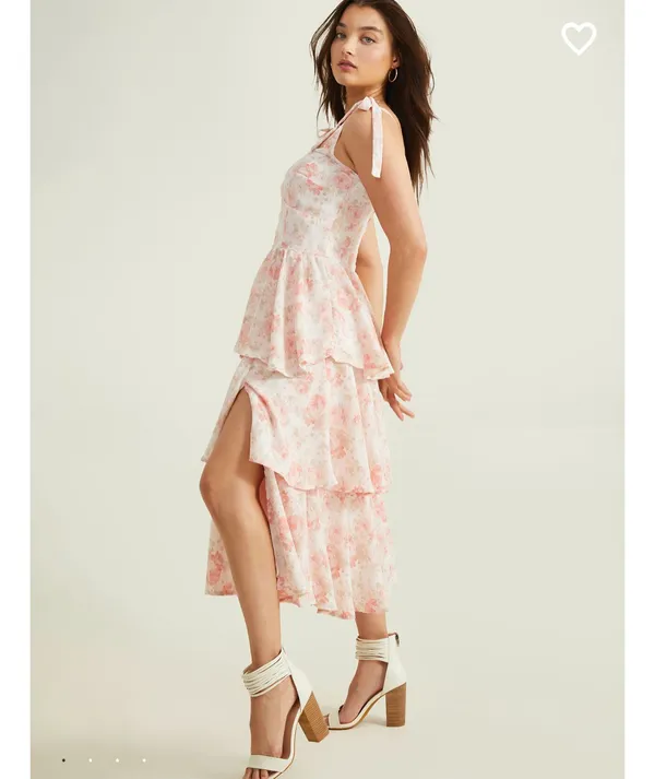 NWT Altar’d State Kassidy Tiered Midi Dress - Image 3