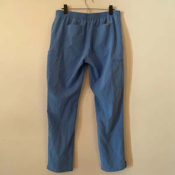 FIGS Ceil Blue Yola Straight Leg Scrub Pants Uniform Nurse Doctor Women's Medium - Image 6