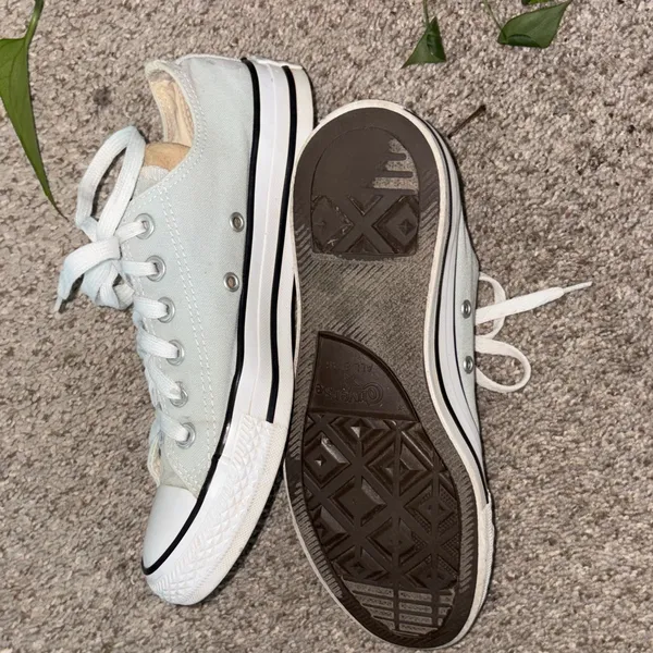 Converse Classic Sky Blue  Canvas Sneakers - Image 3