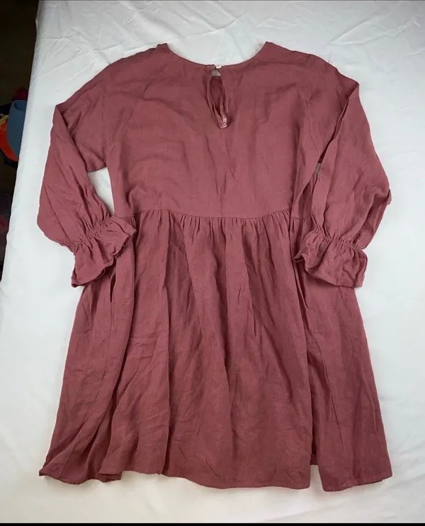 Dress Red Size M - Image 4