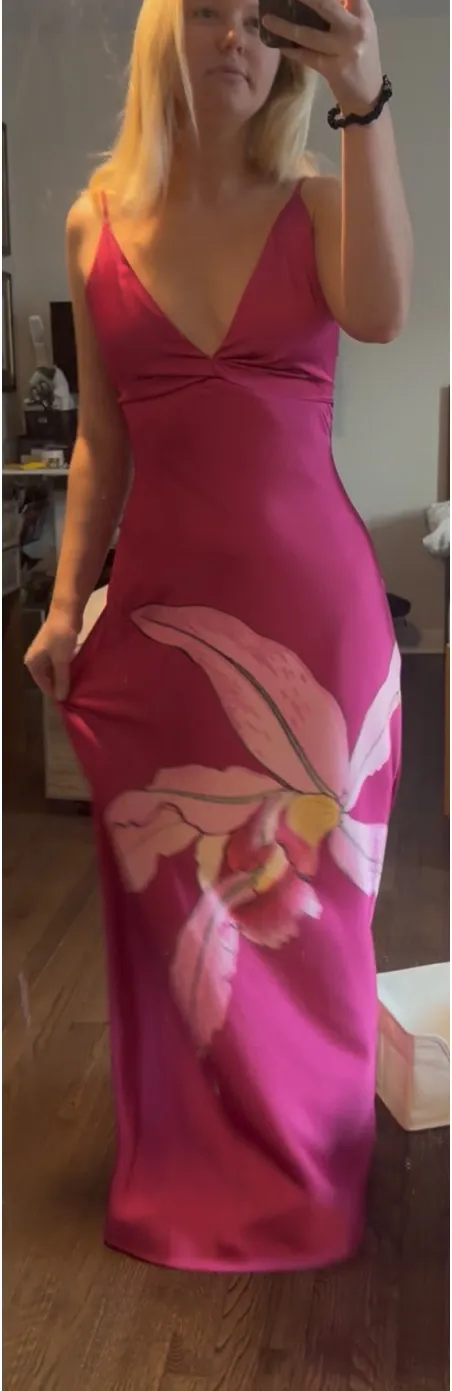 One33 Social Gown / Maxi Dress Pink Size 6 - Image 2