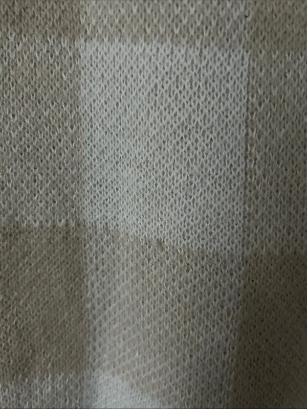 Beige Plaid Women’s Sweater Dress - Image 5