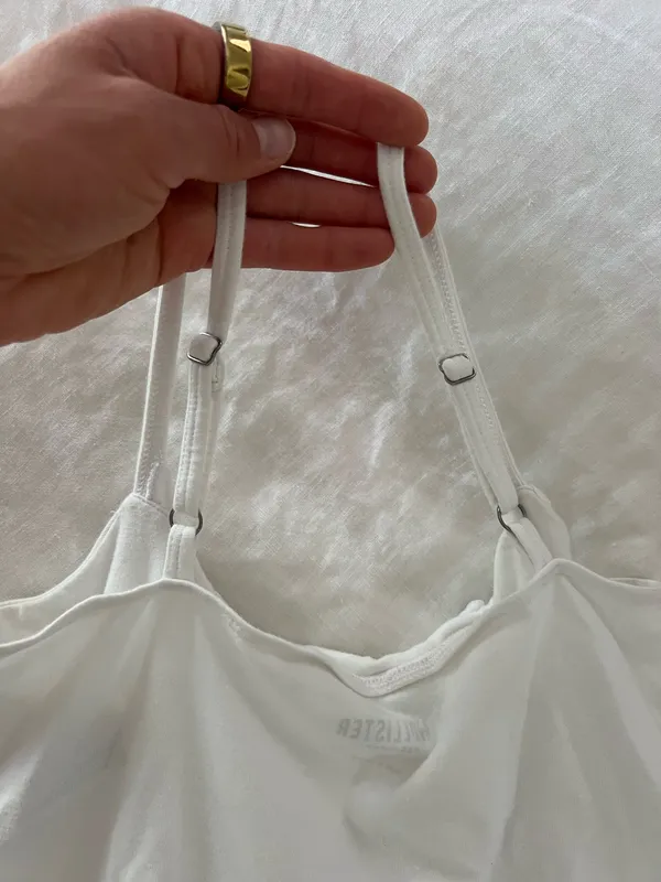 Hollister white corset top  - Image 4