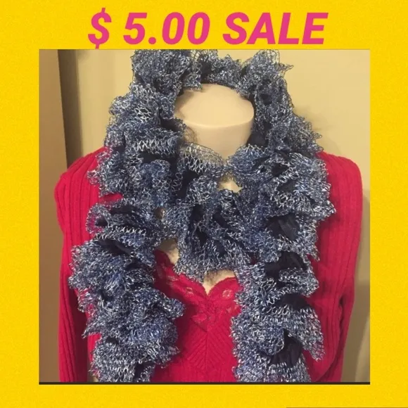 👒SCARF AS SHOWN👒 Blue - Image 2