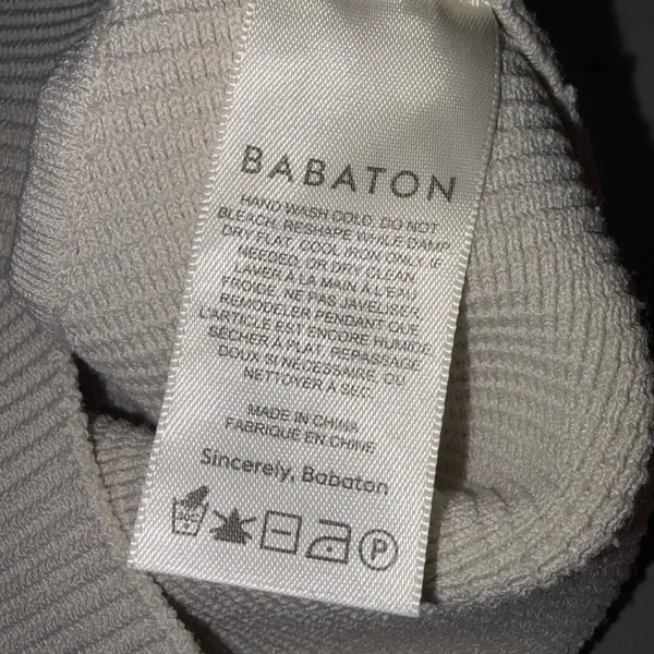 Aritzia Babaton Tan Cropped Sculpt Knit Racer Ribbed Sleeveless Tank XS - Image 7