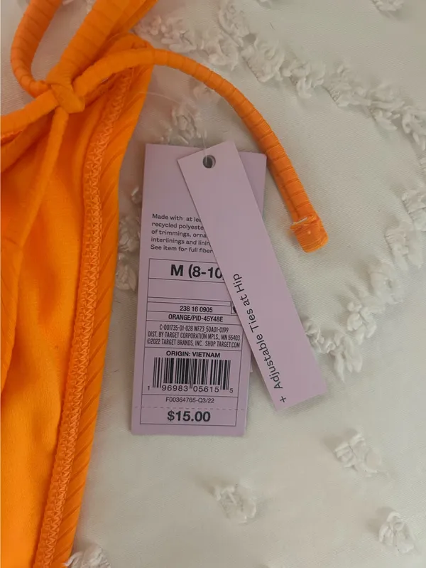 Target Bikini Bottoms Orange - Image 3