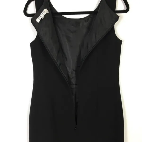 KASPER Sleeveless Gold Studded Sheath‎ Dress - Image 7