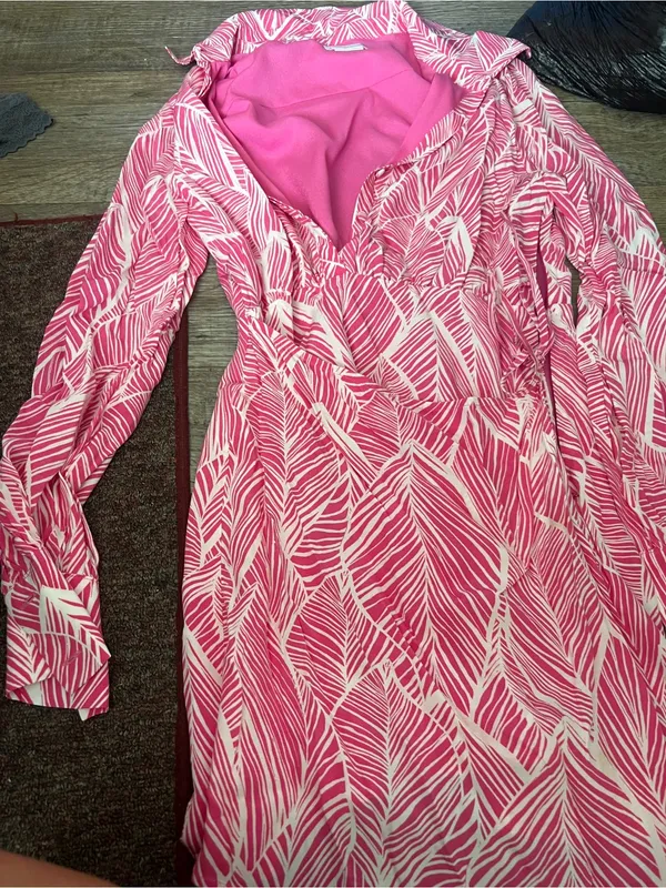 Lovers and Friends Makena Mini Dress Fuchsia Leaf Size S - Image 10