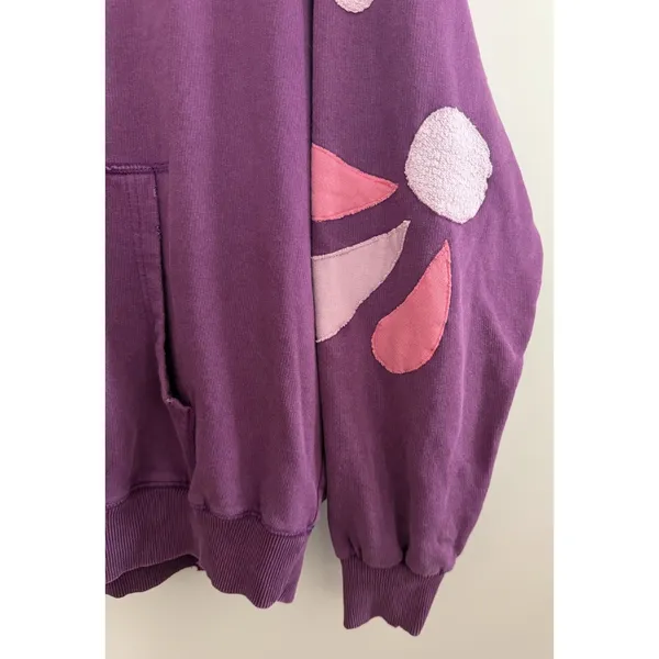 Free People It's A Vibe Hoodie Purple Women's Size Small - Image 10