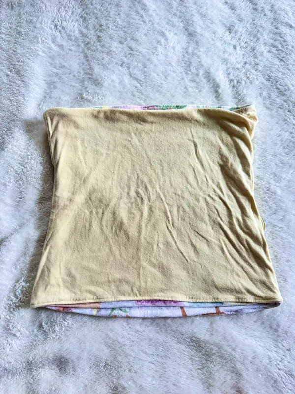 Hollister reversible tube top summer print L - Image 4