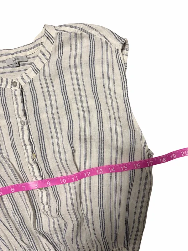 Rails Angelina Cape May Stripe Mini Dress Size Medium - Image 11