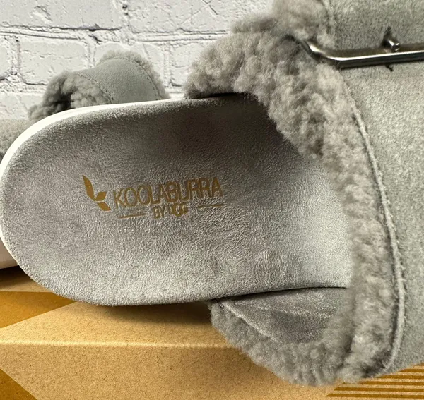 NEW Pasea Slide Sandal in Wild Dove Gray 7 - Image 3