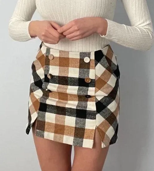Forever 21 Plaid Mini Skirt - Image 2