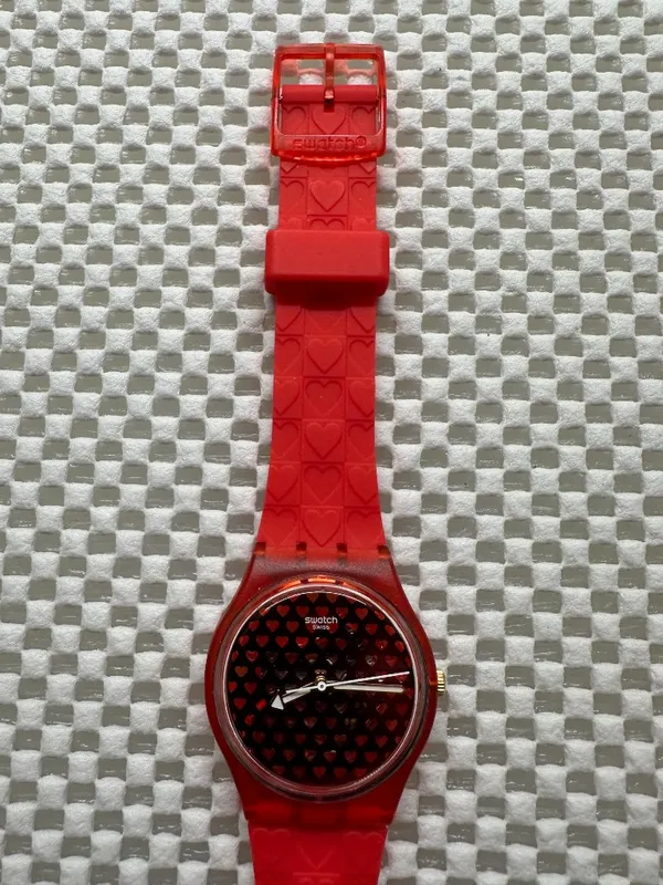 Swatch Watch Love In Scarlet SO287122 Contemporary 2026 - Image 6