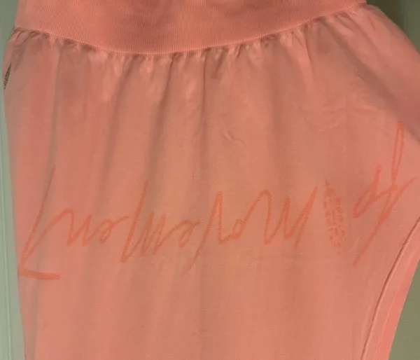 Free People FP Movement Coral Open Back Logo Tank NWOT Size M/L - Image 5