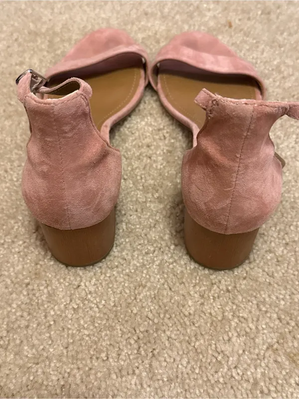 Steve Madden Rose Suede Block Heels - Image 4