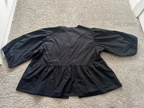 Black tie Velvet Heart Los Angeles blouse - Image 2