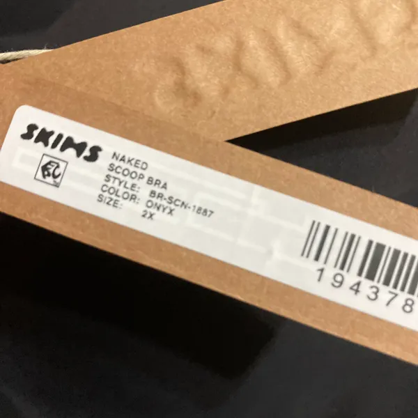 SKIMS Naked Scoop Bra 2X - Image 4