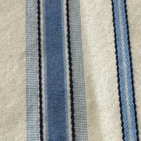 Abercrombie & Fitch Striped Button Down Shirt Blue White Size Small - Image 9