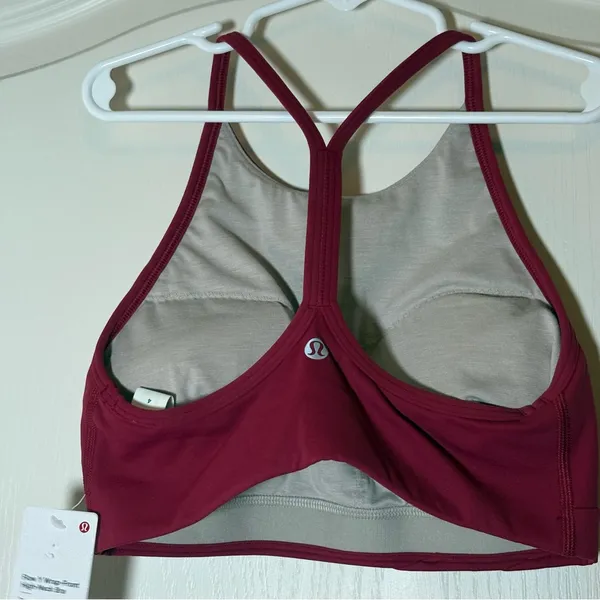 Lululemon Flow Y Wrap-Front High-Neck Bra *Light Support, B/C Cup. NWT SIZE 4 - Image 2