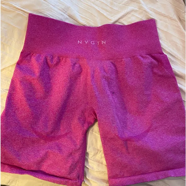NVGTN Women's Athletic Shorts in Magenta Pink - Image 2