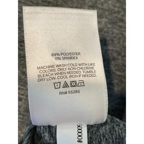 Express Bodysuit Body Contour Gray Turtleneck Size M - Image 7
