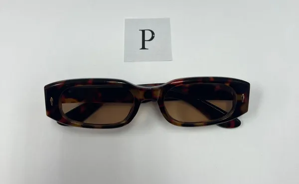 90s style brown leopard sunglasses / small retro leopard sunglasses - Image 5