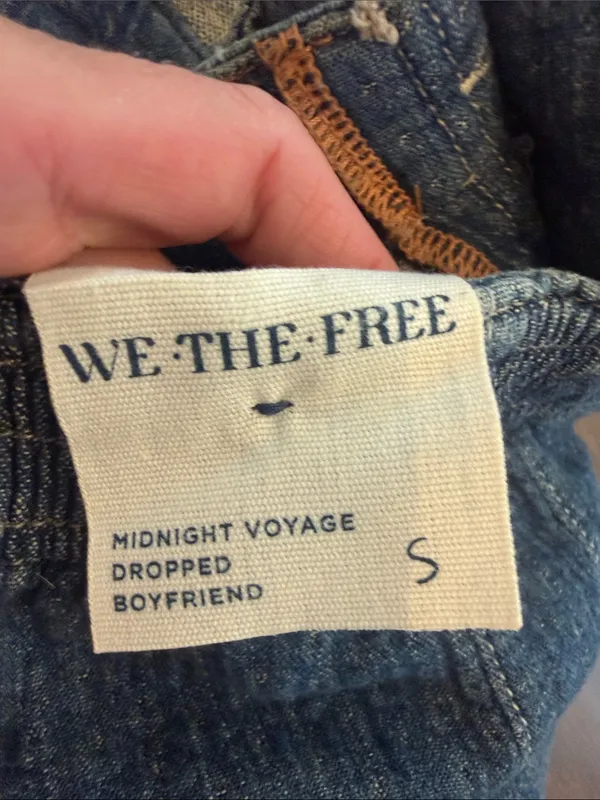 We The Free Midnight Voyage Harem Jeans Size Small NWT - C33-038 - Image 3