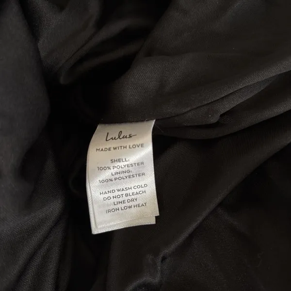 Lulus Excellent Sensation Black Strapless Ruffled Maxi Dress Size 1X NWT Formal - Image 7