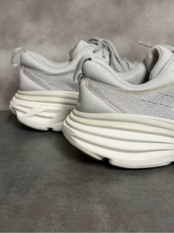 Hoka One One Bondi 8 Women’s Running Shoes Lunar Rock/Nimbus Cloud Size 9B - Image 12