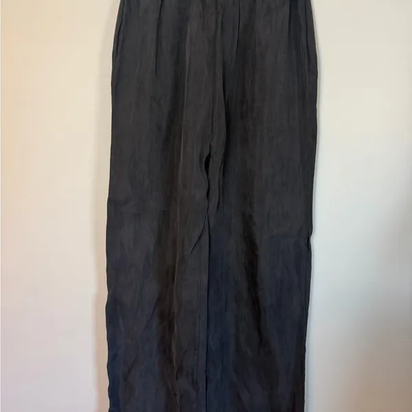 Zara black silky lyocell Pajama Pants Sz small NWT - Image 4