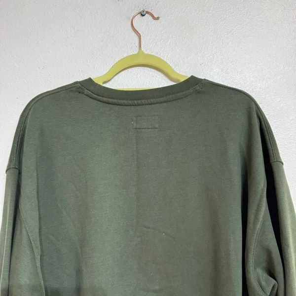 American Eagle Green Paris 1977 Graphic Sweatshirt Sz M - Image 8