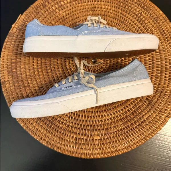 Vans Sky Blue Canvas Sneakers‎ - Image 9