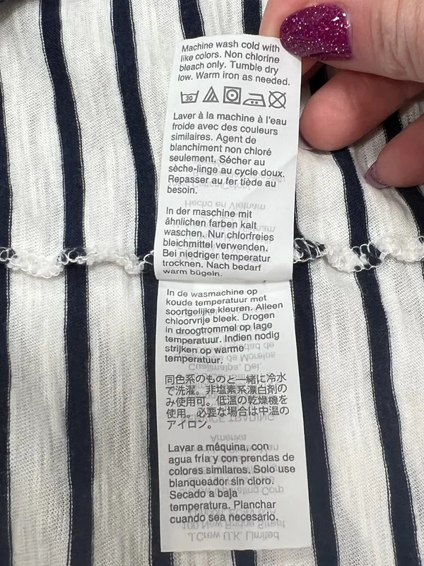 Madewell Striped Tee L - Image 8