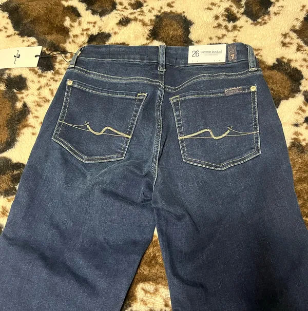 7 For All Mankind Bootcut Jeans - Image 2