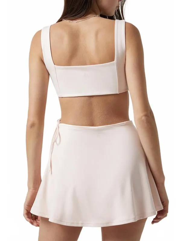 Pacsun PAC 1980 PAC WHISPER Active Leila Wrap Mini Skort Pink NWT Medium - Image 8