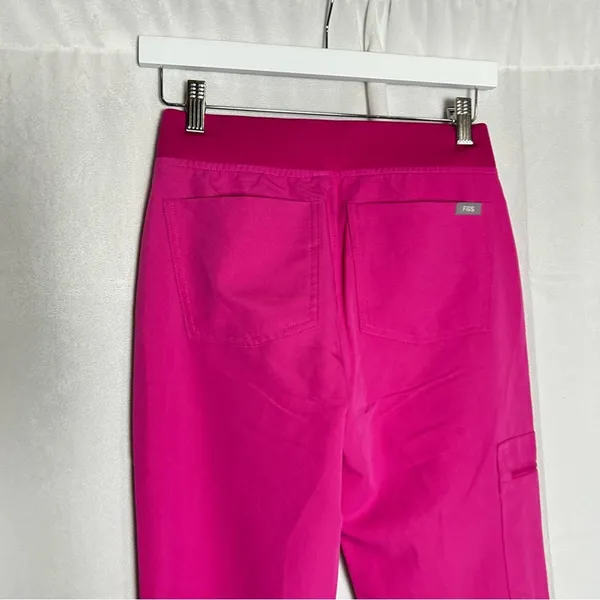 NWT Figs Pink Zamora 2.0 Jogger‎ Scrub Pants Size XXS - Image 3