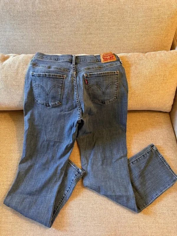 Levi’s 505 Straight Leg Women’s Blue Jeans Size 8 Medium Wash Denim W 28 L 30 - Image 9