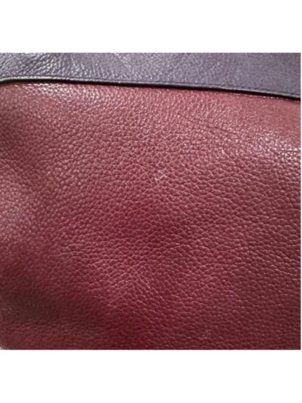 Coach Tyler Burgundy & Aubergine Leather Tote F57210 - Image 7