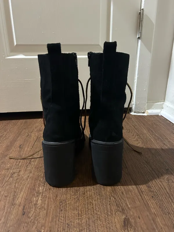 Free People Dylan Lace-Up Boots - Image 4