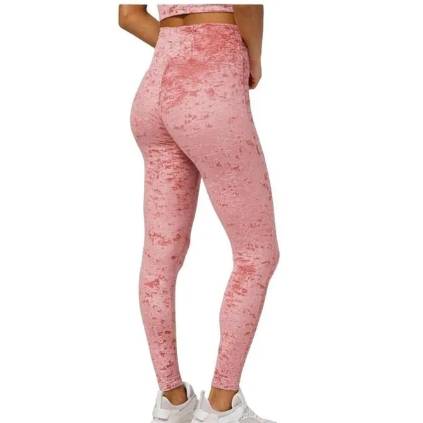 Lululemon SPECIAL EDITION: Wunder Lounge High-Rise Tight 28" * Crushed Velvet 6 - Image 9