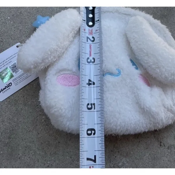 SANRIO CINNAMOROLL Miniso Exclusive Zip Bag White Blue RARE NWT - Image 5