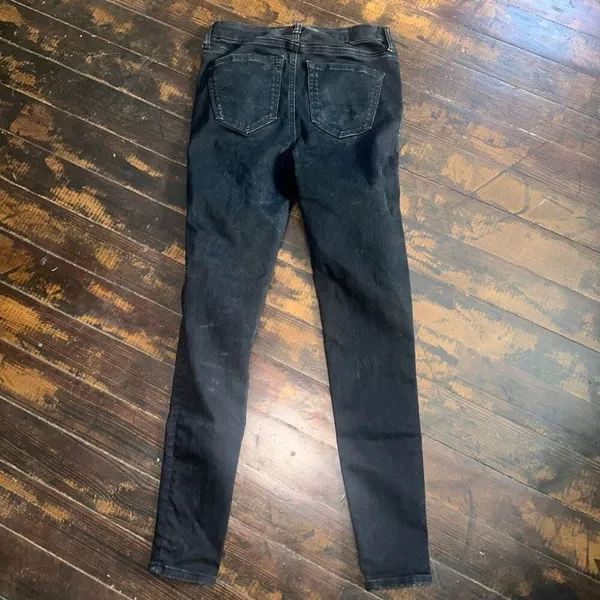 American Eagle highest rise black normcore 4 jeggings - Image 4