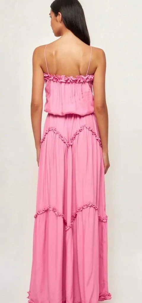 Free People Pink Maxi Dress NWT - Image 2