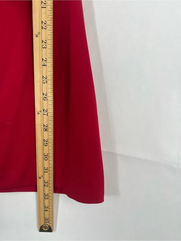 Mars The Label Red Draped Shoulder Mini Dress UK 4 / US 0 - Image 8