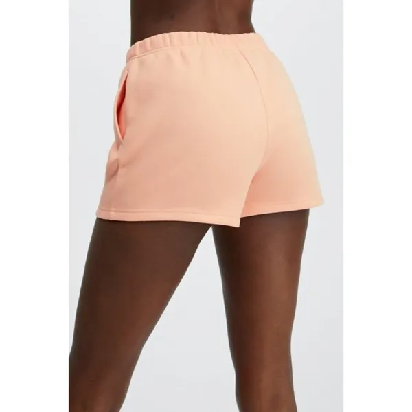 Fabletics Womens Go-To Slim Sweatshort Pull On Pockets Gaia Orange XS - Image 2