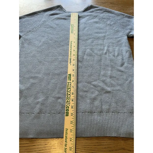Athleta Size Small Tunic‎ Sweater Light Blue Pullover S/882541-04 Comfort Wool B - Image 6