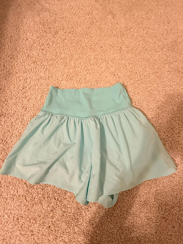 offline by aerie crossover flare shorts - Image 2