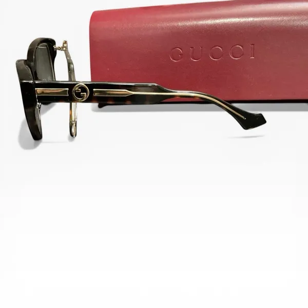 GUCCI GG1775O GG 1775O 002 Tortoise Frame Glasses Eyeglasses 54-18-140 with Case - Image 4
