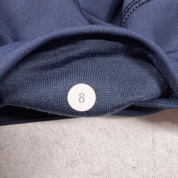 Lululemon Wunder Under Crop Leggings Women’s 8 Navy Blue High Rise Yoga - Image 5
